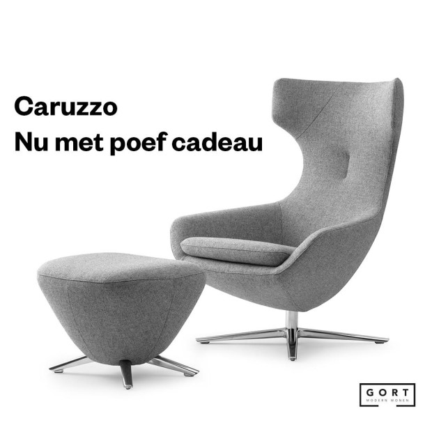 Caruzzo-poef2 met logo gort